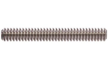 dryspin® Trapezgewindespindel, Linksgewinde, zweigängig, C15 Stahl 1.0401
